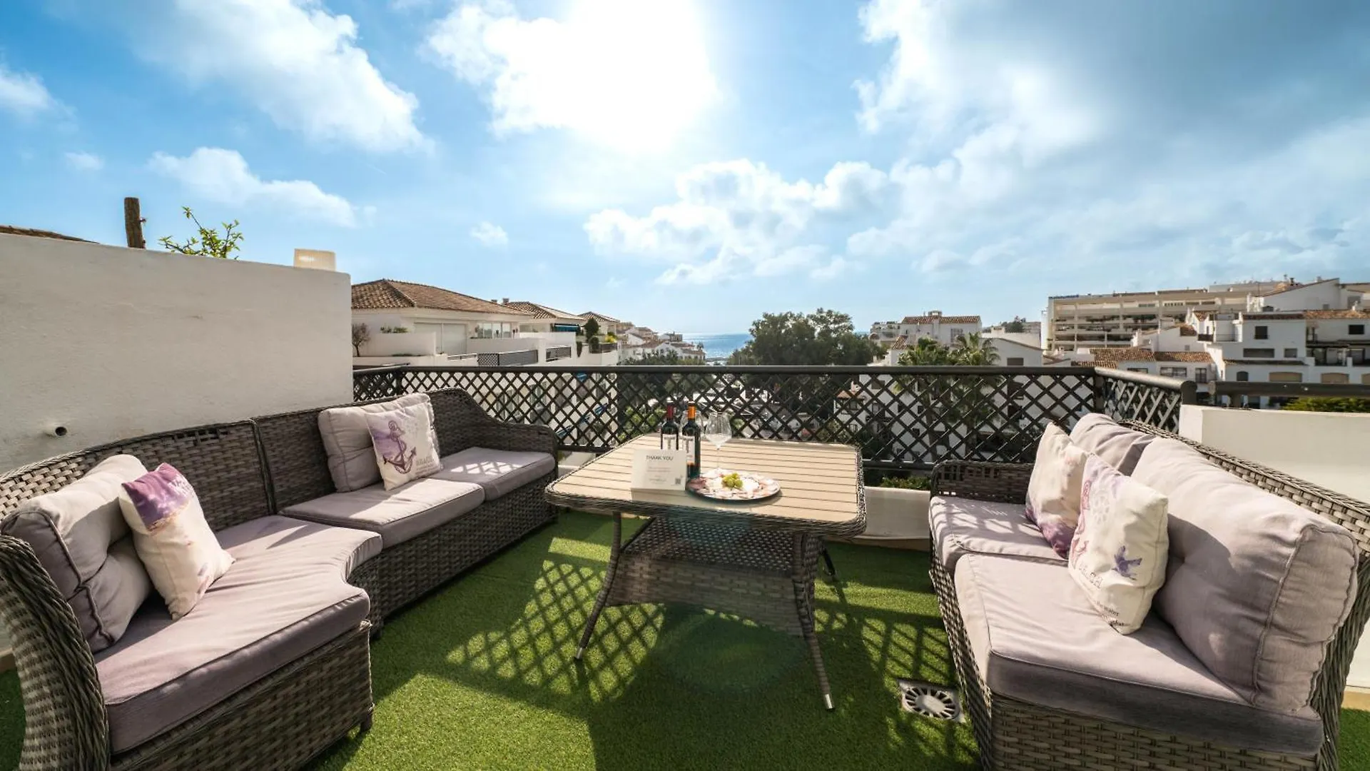 Mediterranean Dream Banus Penthouse With Seaviews Marbella Apartment